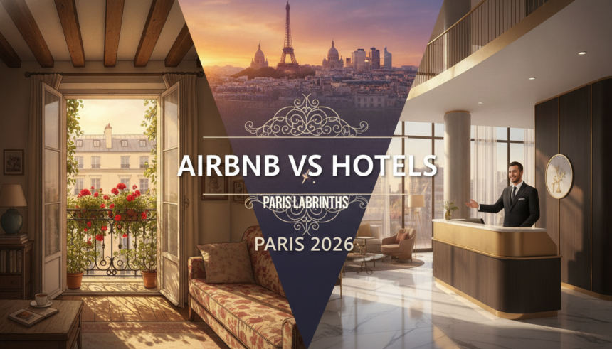 Airbnb vs hotels Paris