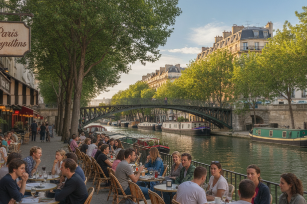 Canal Saint-Martin Paris