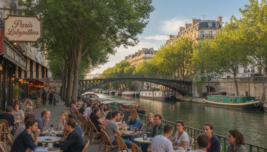 Canal Saint-Martin Paris