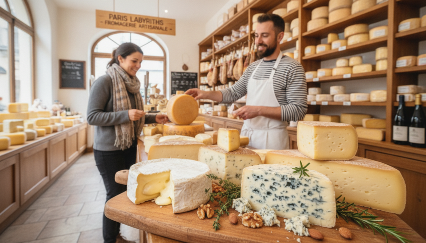 Paris fromagerie cheese