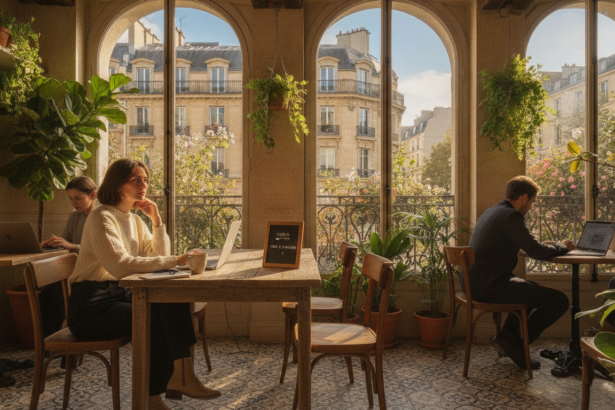 Paris remote work itinerary