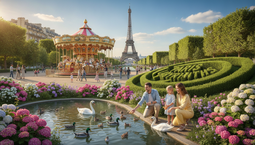 Paris with kids itinerary