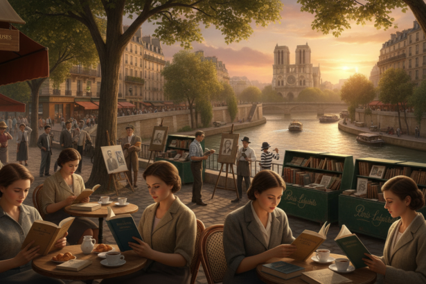 Seine Left Bank history