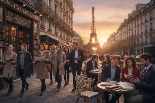 literary Paris walking tour